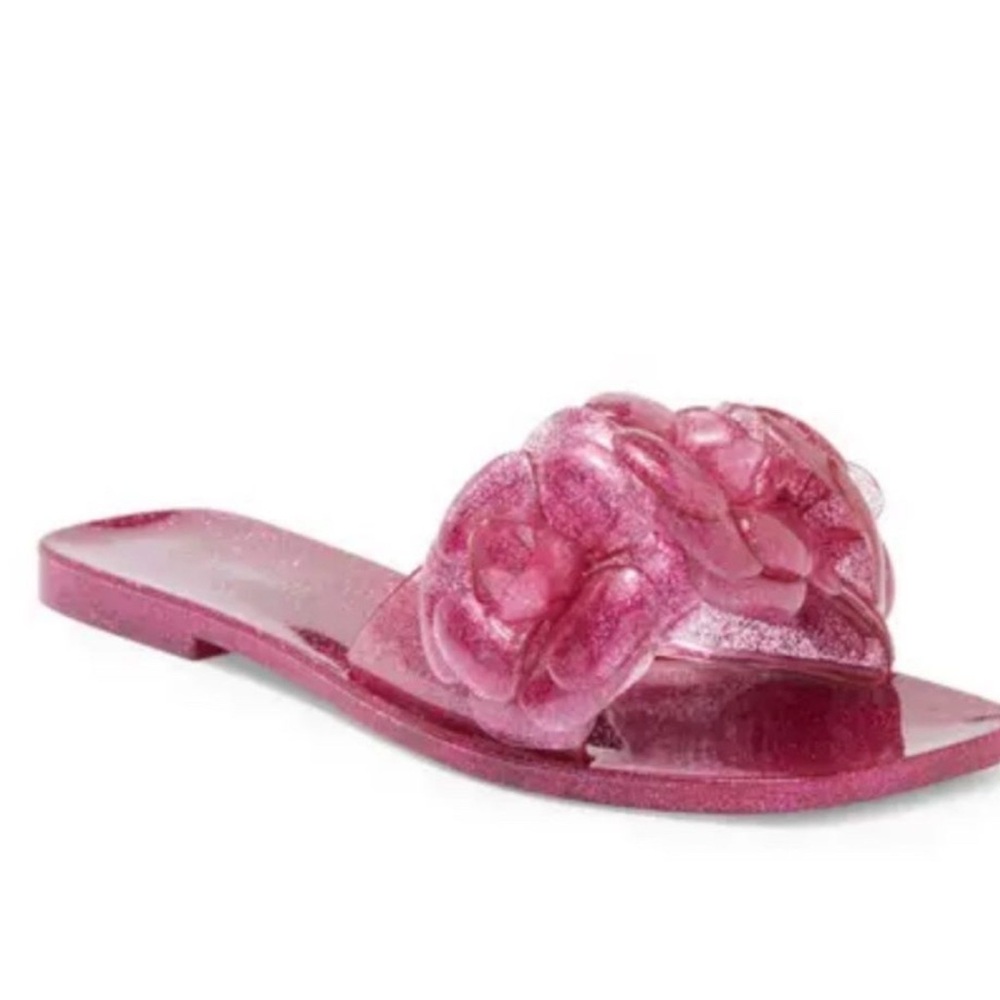 Women's Pink Slide Sandals